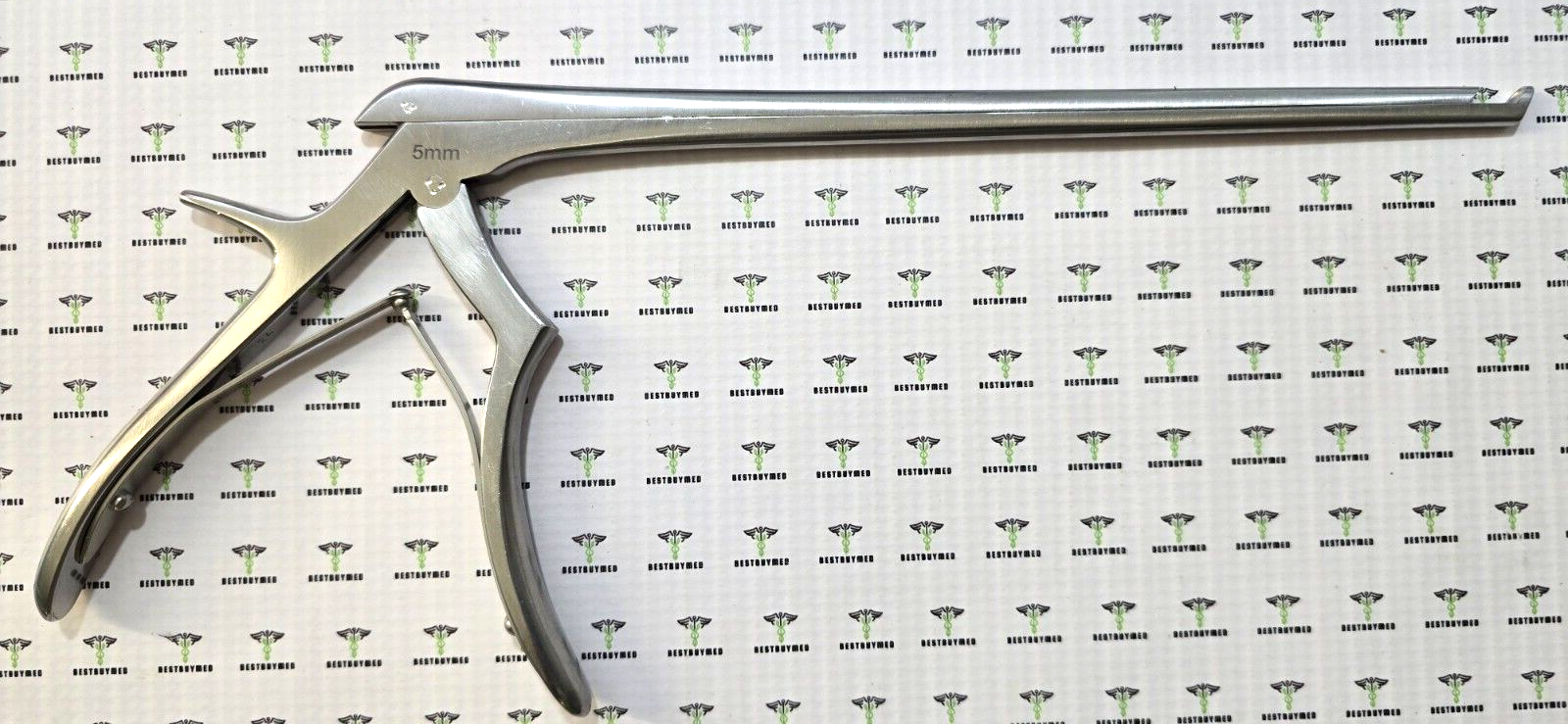 Ruggles RN4955 Surgical Orthopedic Kerrison Rongeurs 5mm Up 9" x40 Degree