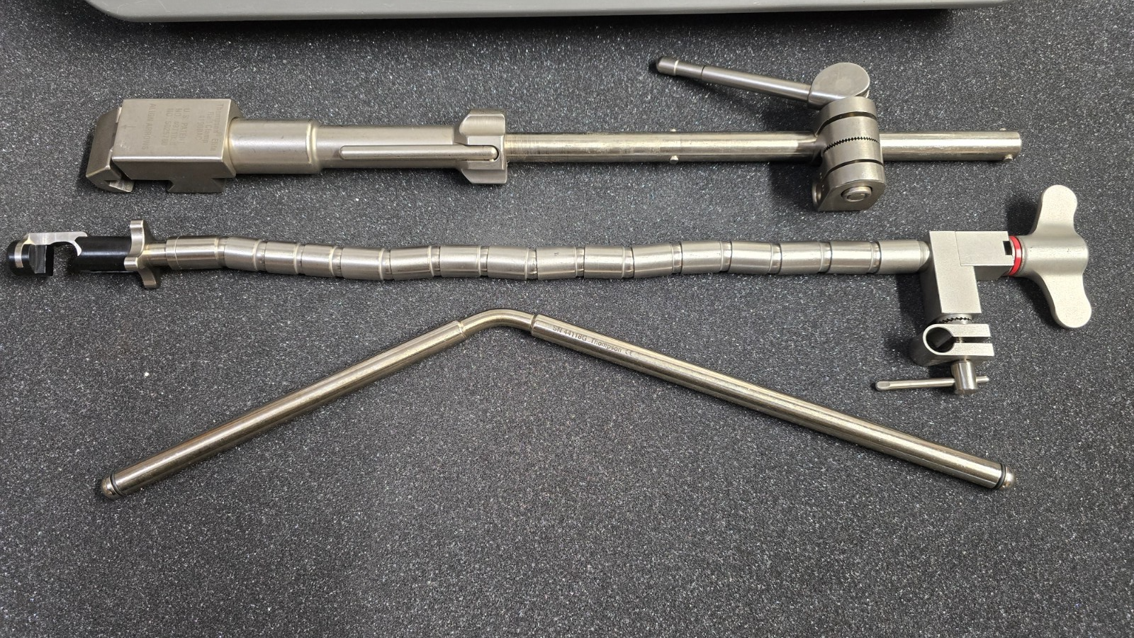 Mediflex FlexArm with Thompson Retractor Angle Bar & Elite Rail Clamp