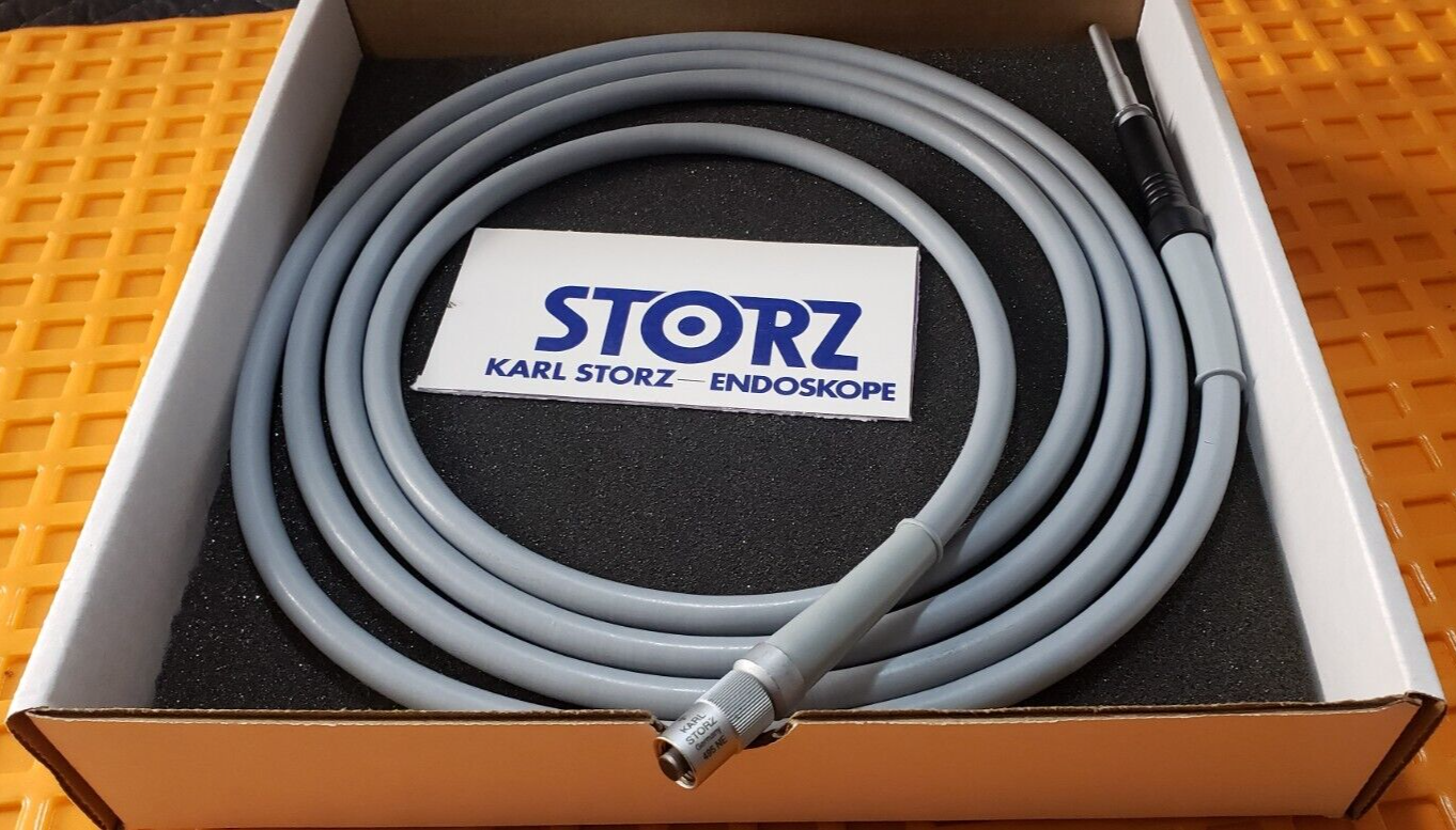 Karl Storz 495 NE Fiber Optic Cable 4.8mm x 300cm Autoclave (Germany)