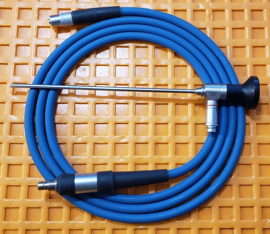 Linvatec T4300R Small Joint Arthroscope 4mmx30° Degree With Fiberoptic Cable
