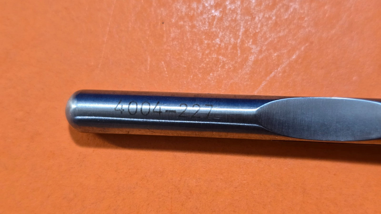SCANLAN 4004-227 Surgical Dennis Micro Forceps 9" Diamond Dust 1mm Curved