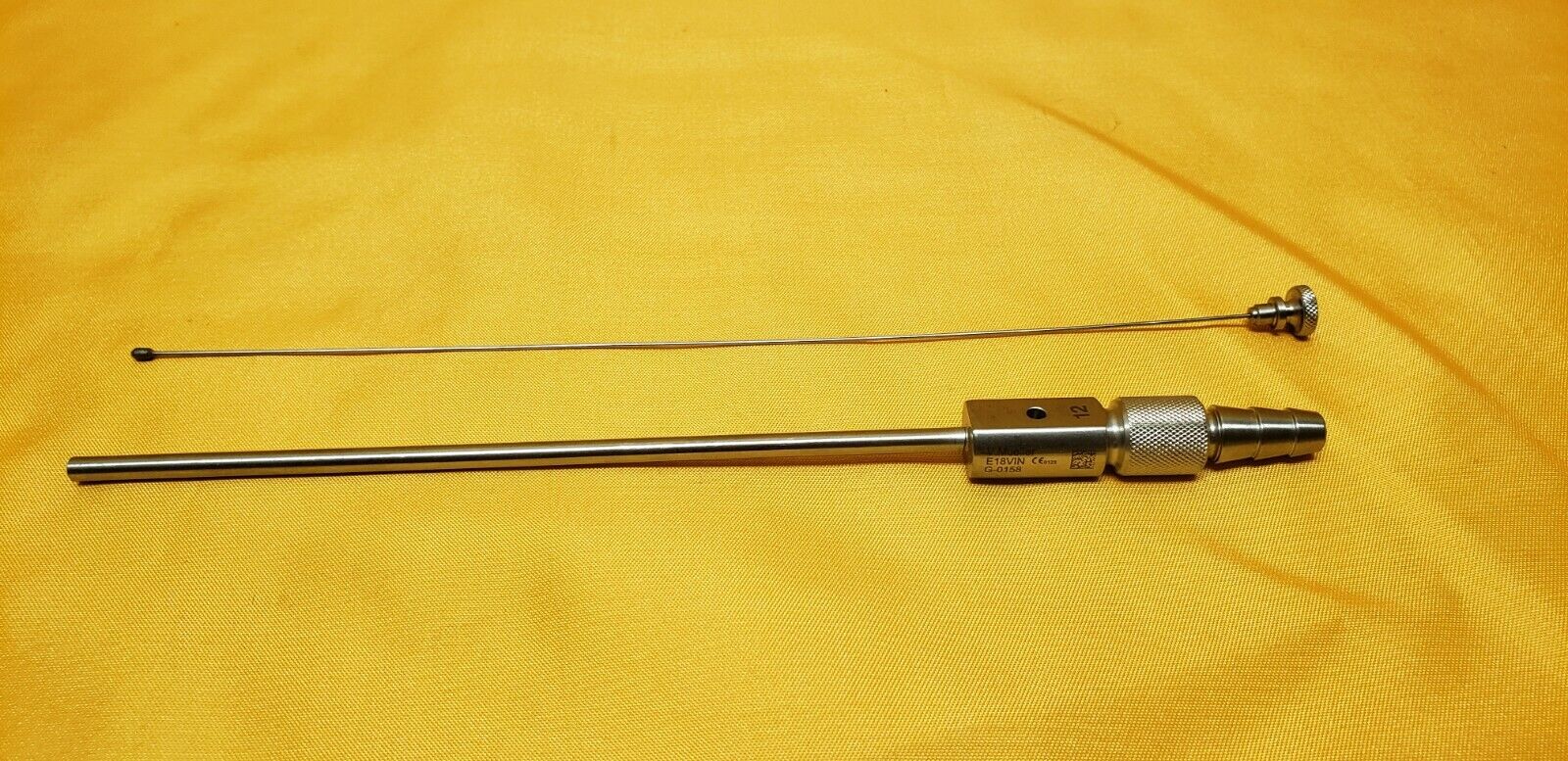 V. Mueller G-0158 Frazier Suction Tube 12Fr Straight Ent Surgical Instruments