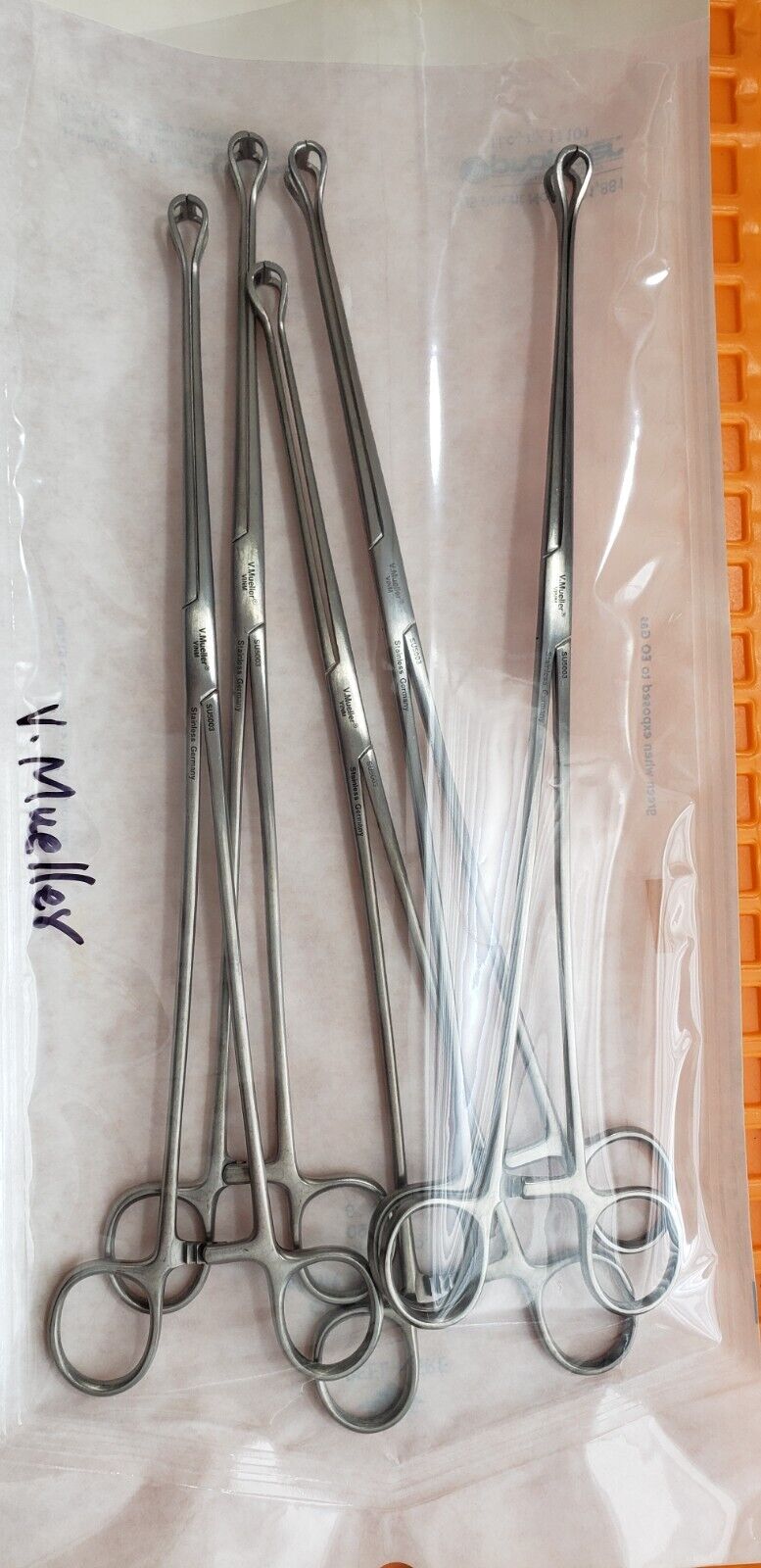 V. Mueller SU5003 Surgical Babcock Tissue Forceps 12"