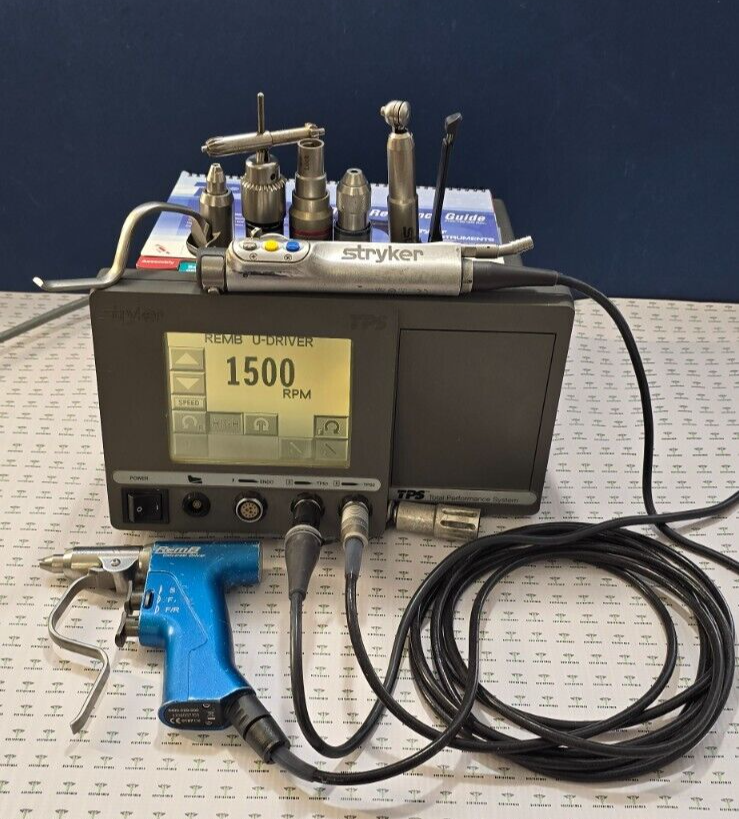 Stryker TPS System, Formula Shaver With Buttons, REMB Driver & Attachments