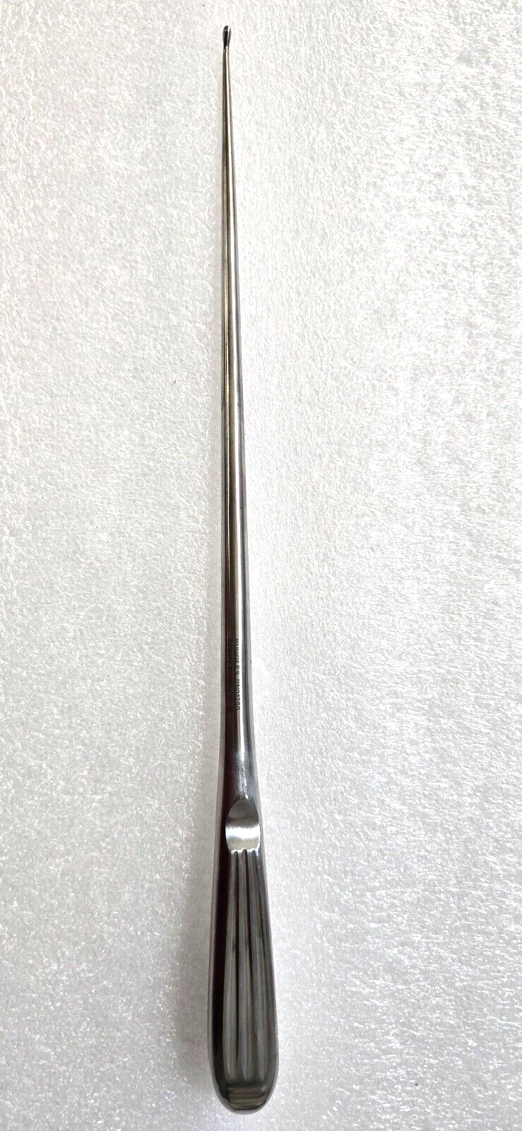 Ruggles RN1250 Surgical Neuro Spine Curette Size 3/0 Angle Down 12"
