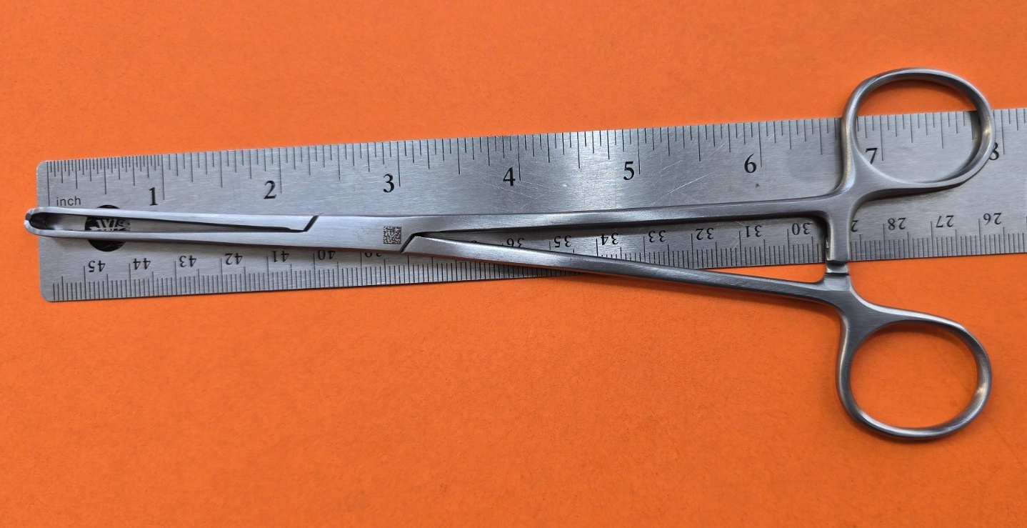 V. Mueller Surgical Allis Tissue Forceps 8" (5x6) teeth REF: SU 4056