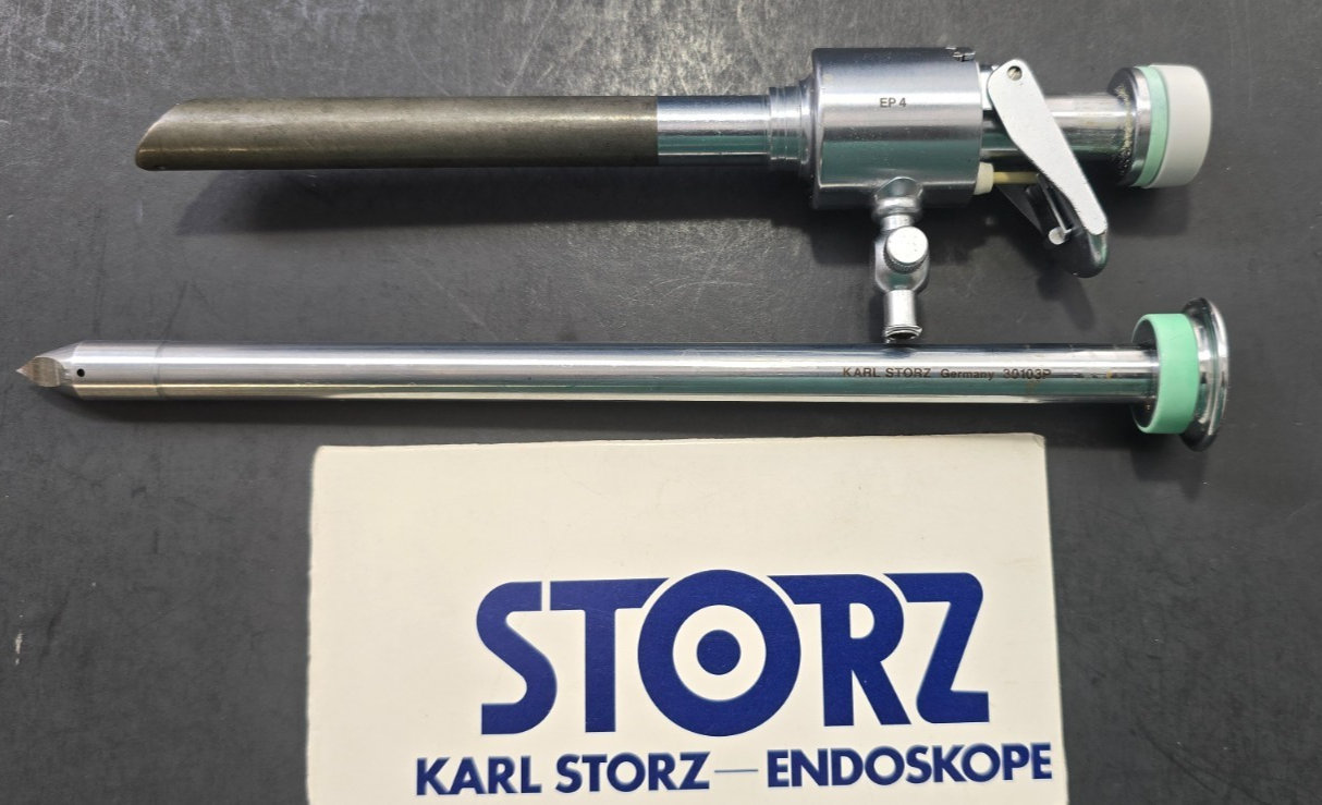 Karl Storz 30103 M Endoscopy Cannula 11mm with Pyramid Tip Obturator