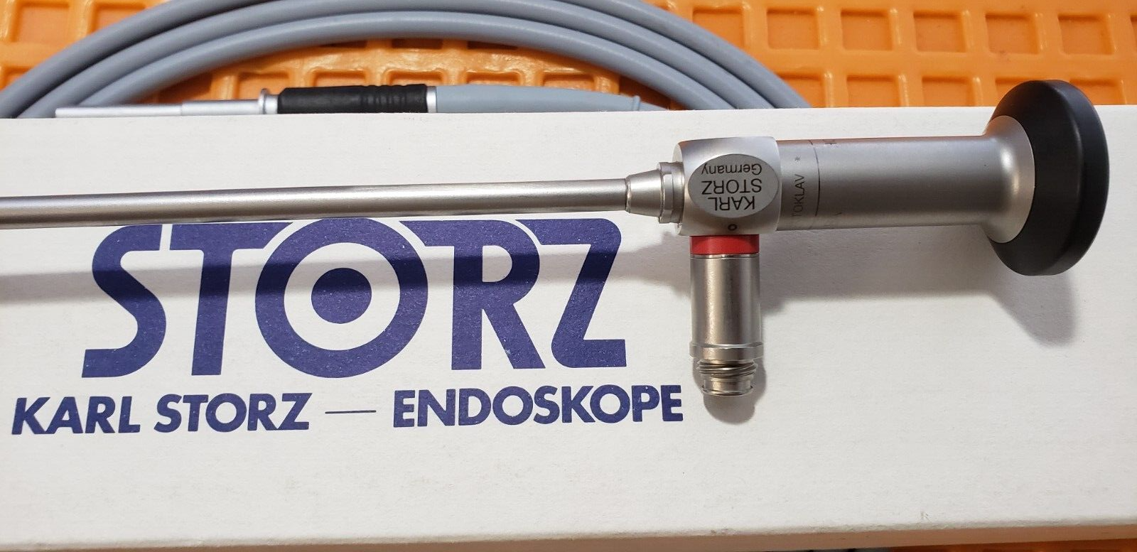 Karl Storz 26046BA 5mmx30 Degree Telescope 30cm Autoclave & 495NA Fiber Cable