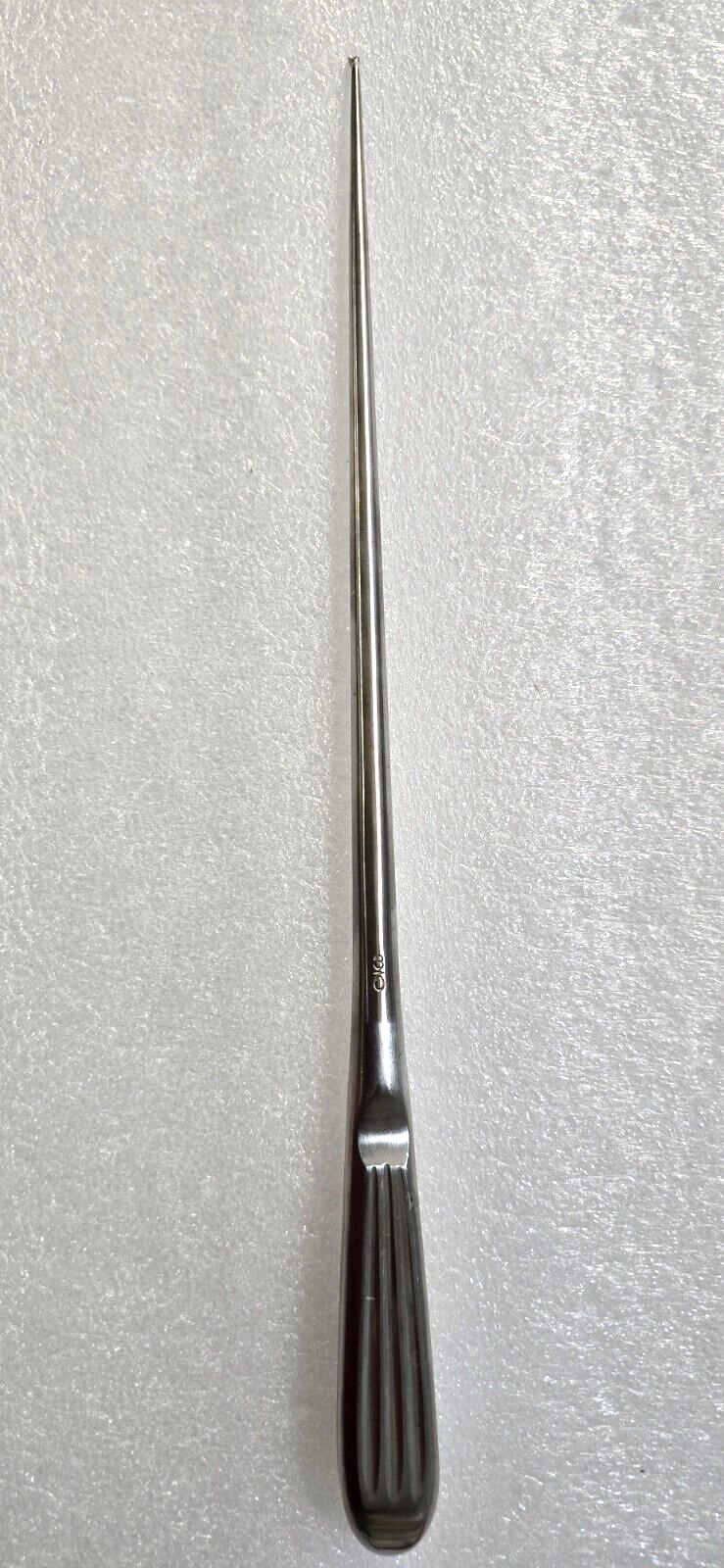 Ruggles RN1250 Surgical Neuro Spine Curette Size 3/0 Angle Down 12"
