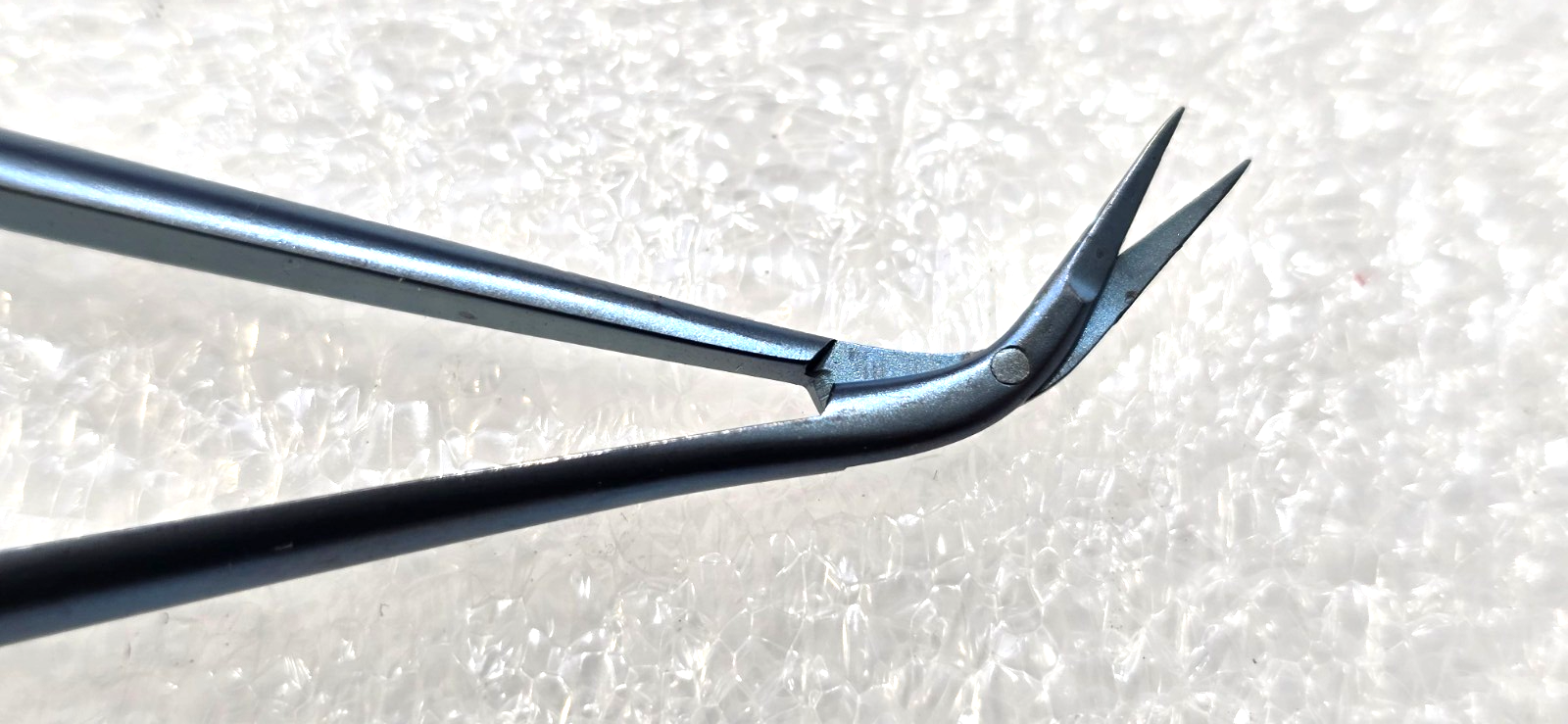 Codman 80-1803 Surgical Titanium Micro Rohoton Scissors 6.5"  Angled 60*