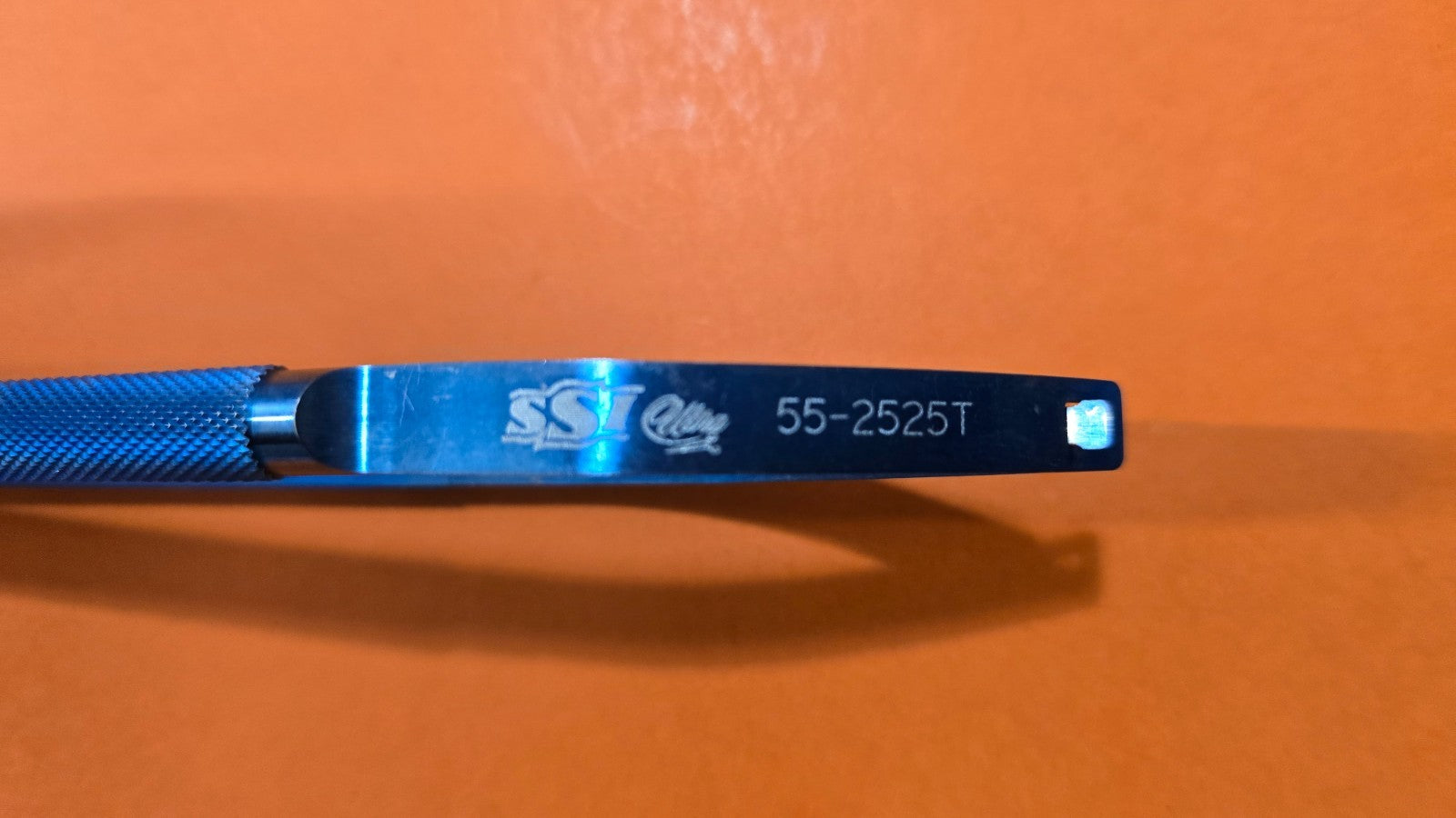 SSI ultra 55-2525T Surgical Titanium Jacobson Needle Holder 8" W-Lock