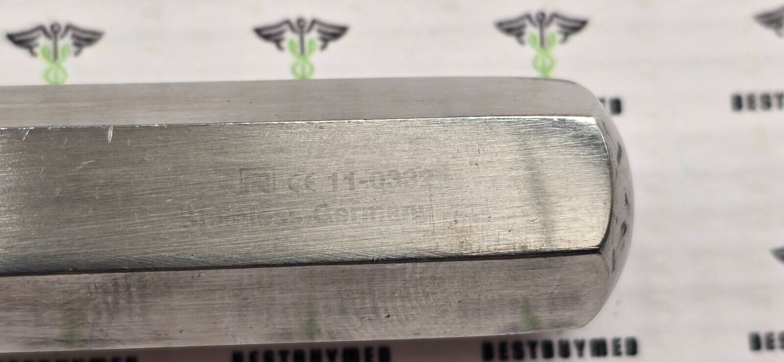 Richards Surgical Orthopedic Hibbs Osteotome 9mm Curved 9.5"
