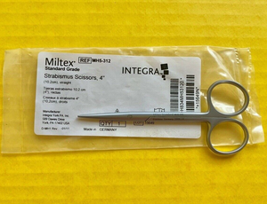 Miltex Surgical Strabismus Scissors, Straight, 4" Straight  REF: MH5-312