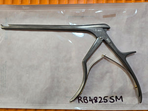 Ruggles RB4825SM Orthopedic Ceramic Kerrison Rongeurs 5mm Up 9" x40 Degree