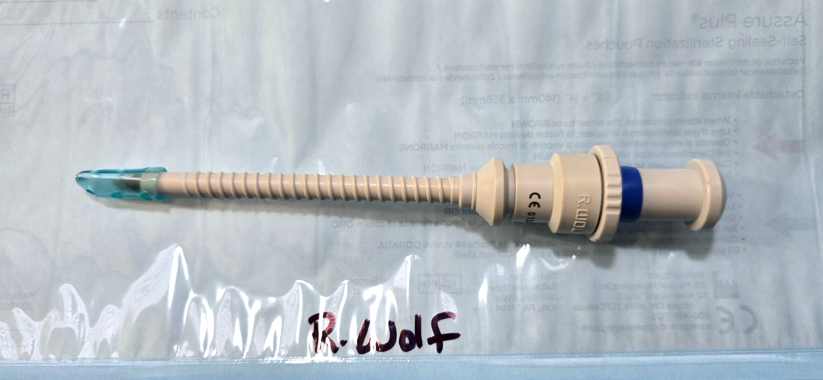 R.Wolf Arthroscopy Cannula 5mm with pyramid Tip Reusable