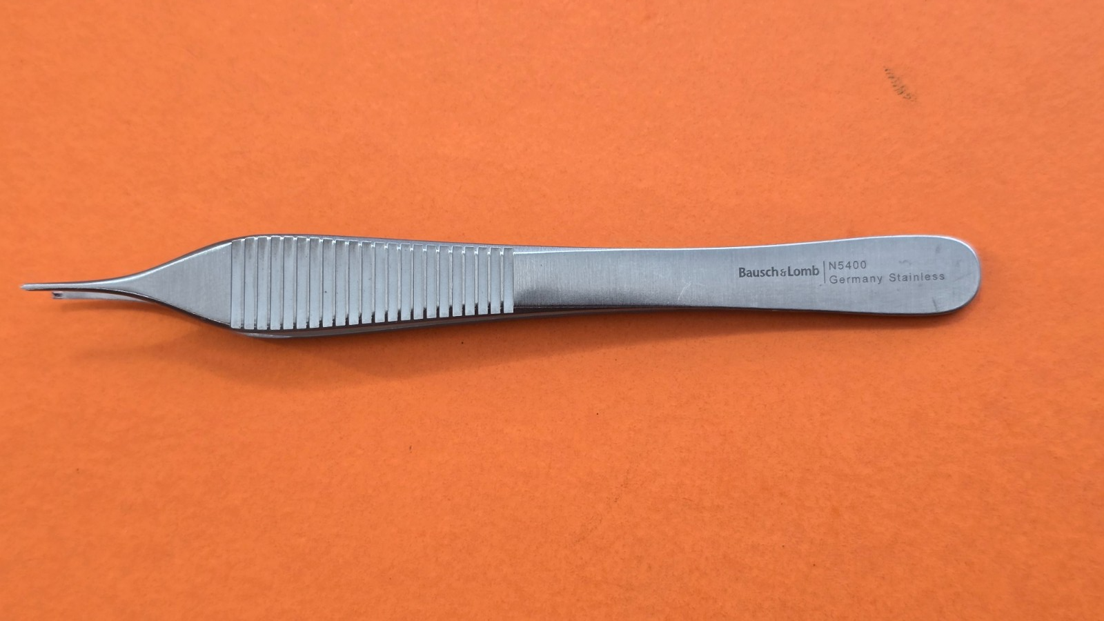 Bausch &Lomb Surgical Adson Tissue Forceps, 1 x 2 Teeth, 4.75"