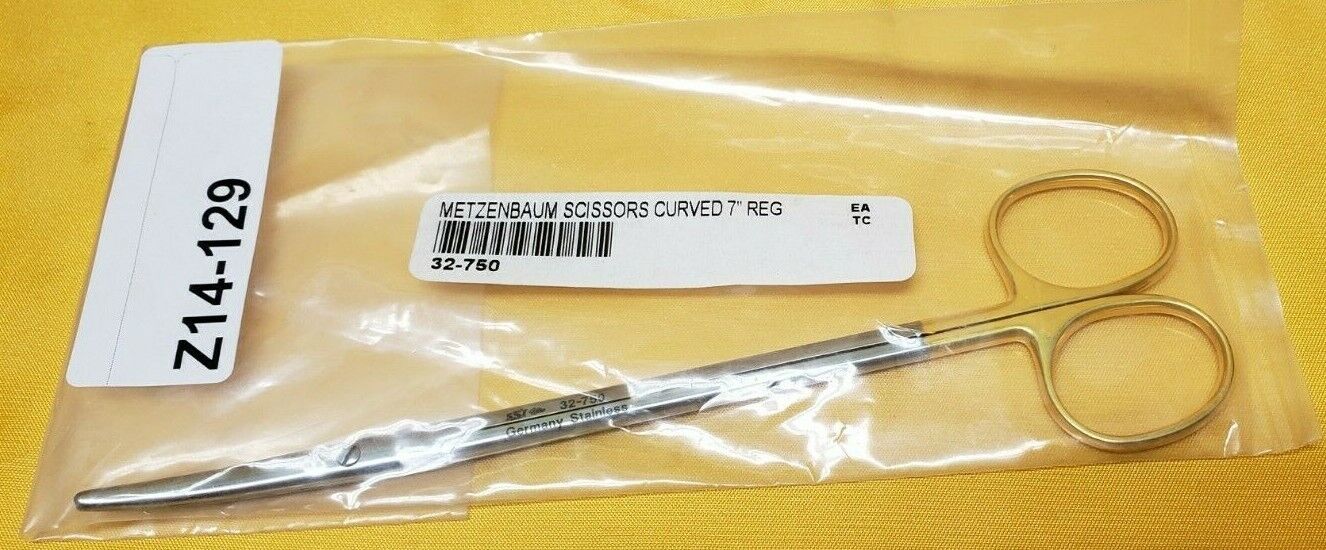 SSI Ultra 32-750 TC Metzenbaum Scissors 7" Curved ENT Surgical Instruments