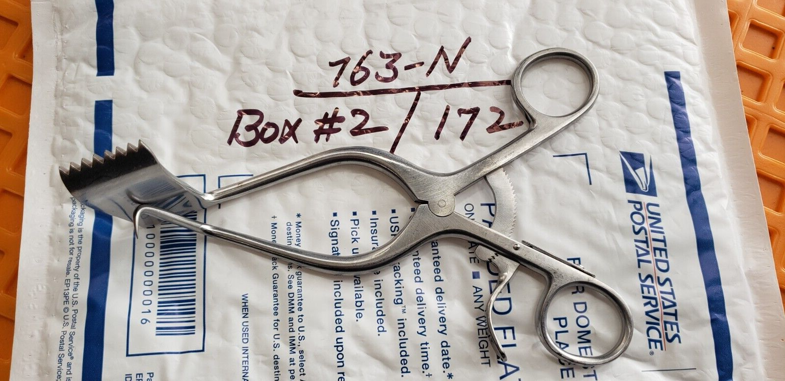 Codman 50-1205 Surgical MARKHAM Meyerding Hemilaminectomy Retractor 7"