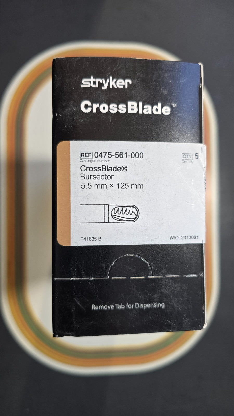 Stryker Formula Shaver Blades 5.5mm x 125 mm In Date