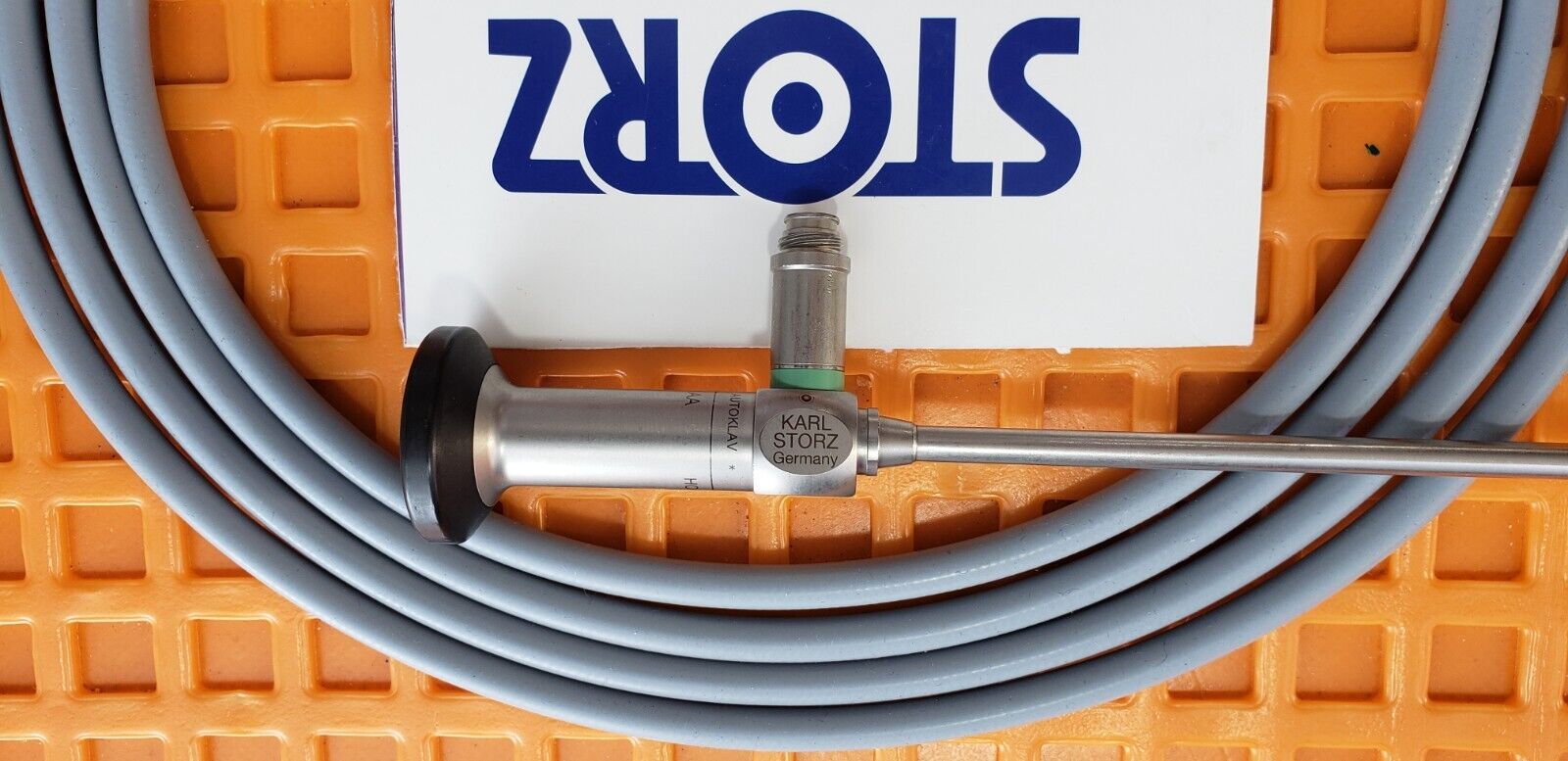 Karl Storz 26046AA 5mm x 0 Degree Telescope 30cm Autoclave & 495ND Fiber Cable