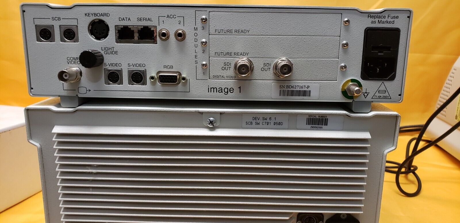 Karl Storz IMAGE 1 Camera 22220140 ,22200020 Xenon 300 Light Source &495NE Cable