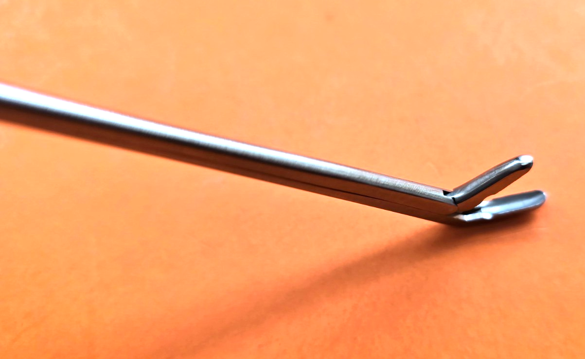 SABERMED Surgical Spurling Pituitary Rongeur 4.5" 4mmx10mm Up Angled