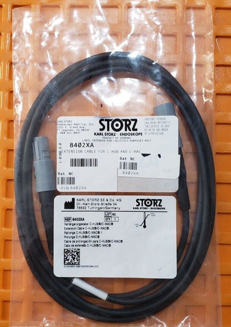 Karl Storz 8402XA Extension Cable For C-HUB and C-MAC (Germany)