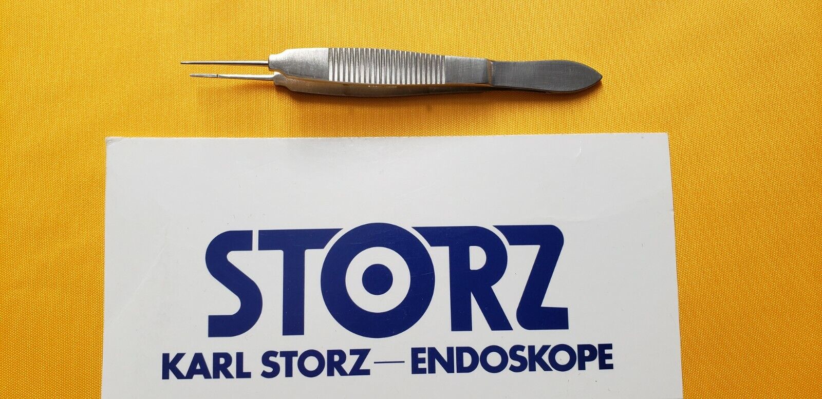 Storz E1888-S Surgical Ophthalmic Harms Tying Forceps 4"