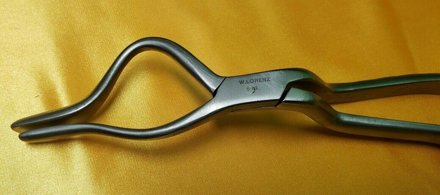 W. LORENZ 02-5327 Surgical Disimpaction Forceps 8 3/4" Child