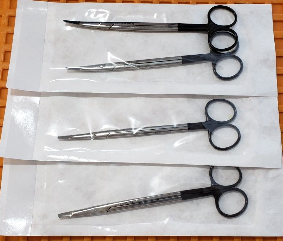 GEISTER 26-6174 Surgical Facelift Super Cut Ragnell-Kilner Scissors 7" Curved