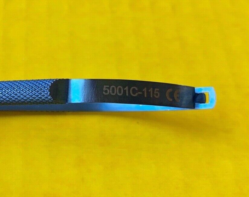 Katalyst Surgical Barraquer Curved Needle Holder REF: 5001C-115