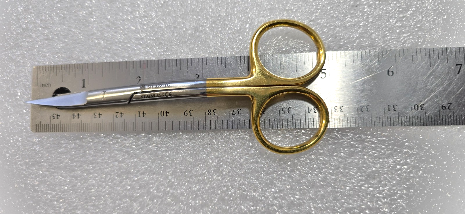 Turtle 5D-322-TC Dental TC LaGrange Supercut Scissors Curved Carbide Blades