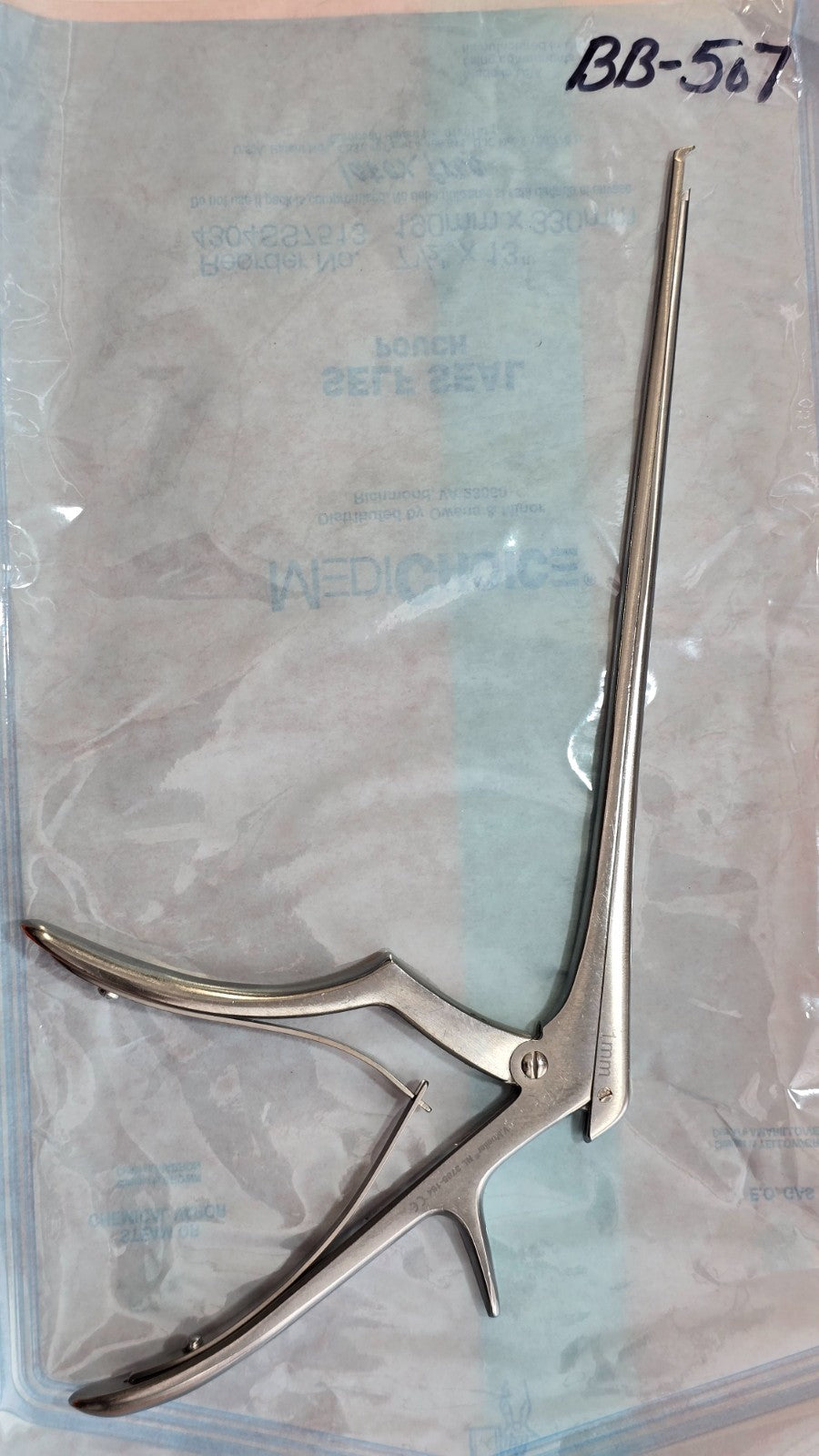 V.Mueller NL 3785-164 Orthopedic Kerrison Rongeurs 8" shaft 1mm 40* Degree