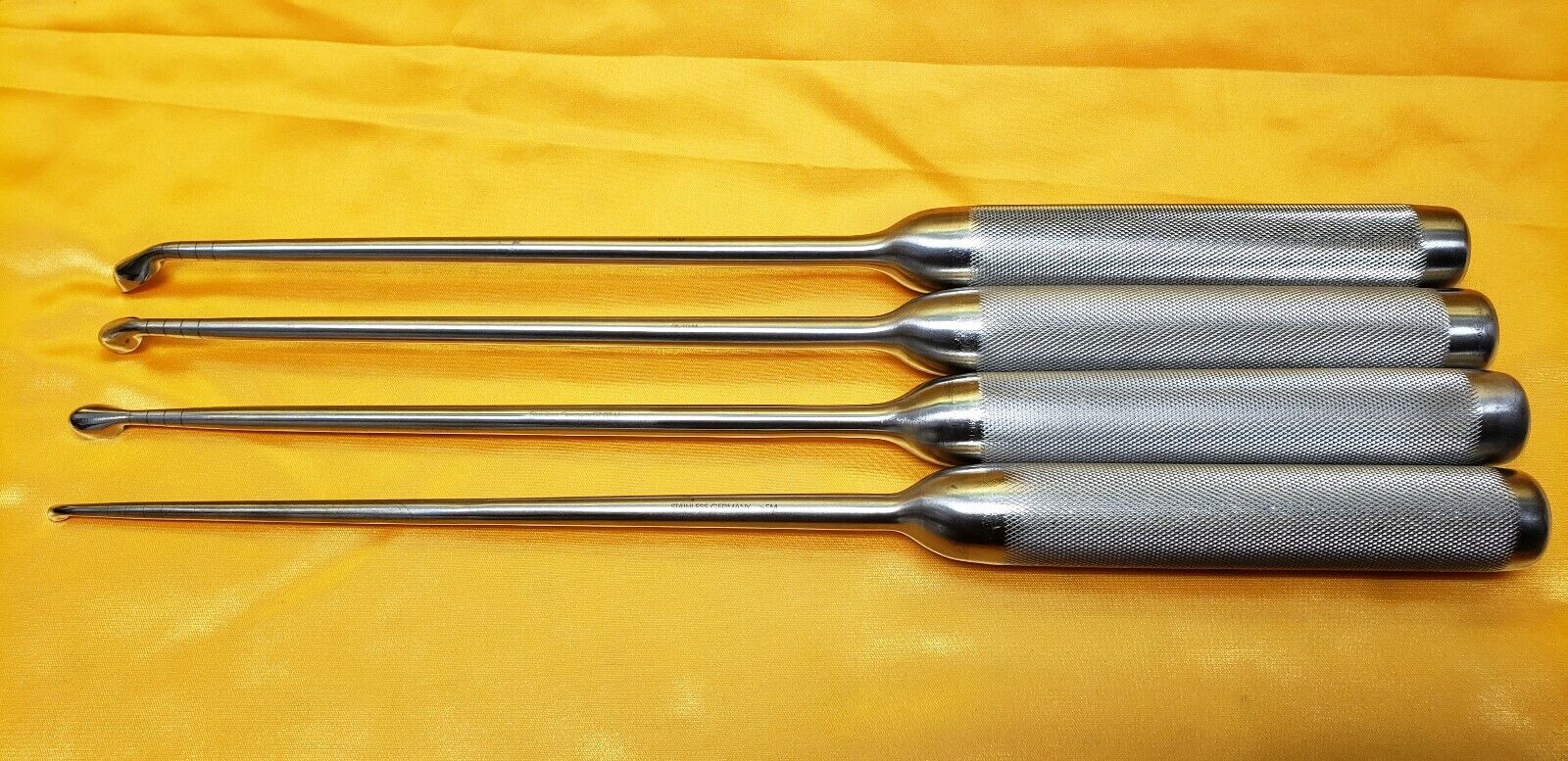 AcroMed Orthopedic 15" Wallie Heinig Curette Set Size#00,4,5,6 (2029-00