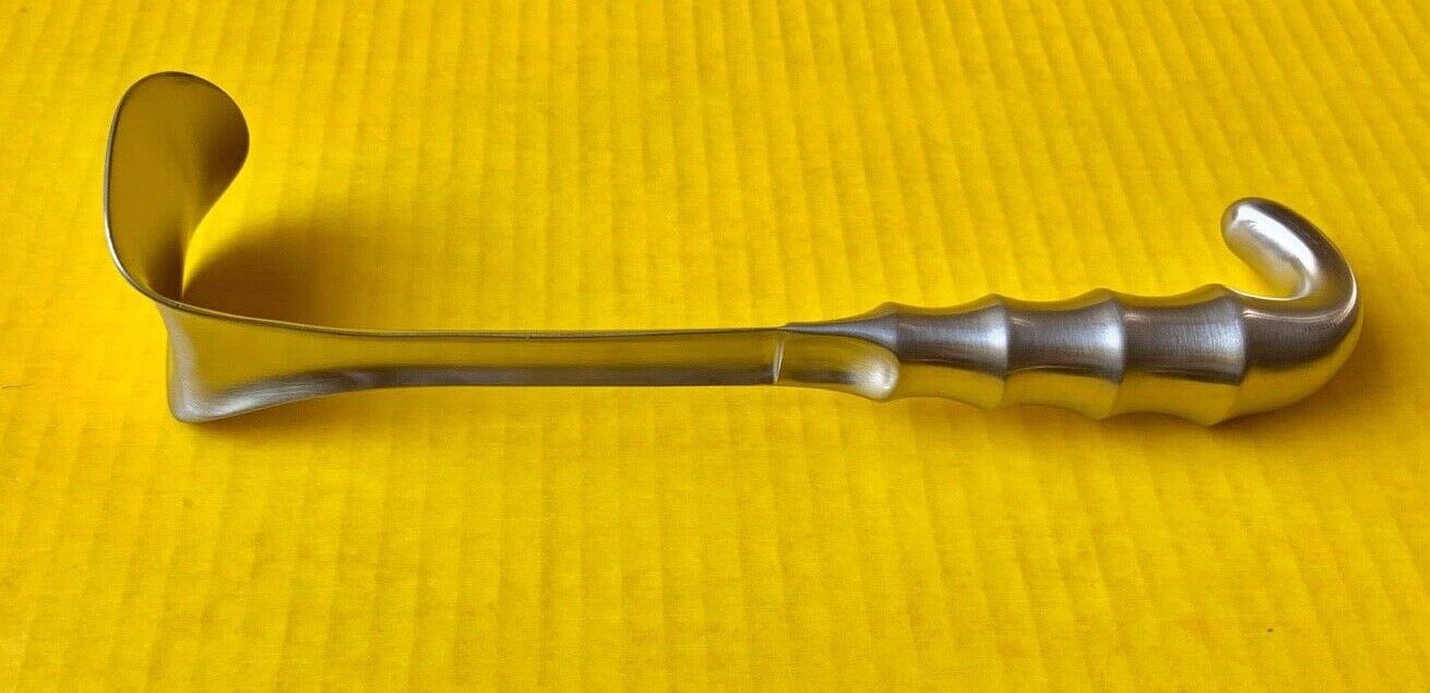 Jarit Surgical Kelly Retractor, 10", Hollow Grip Handle REF: 201-166