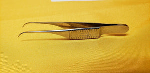 SKLAR Surgical Opthalmic GILL Iris Tissue Forceps 0.5mm 1x2 Teeth