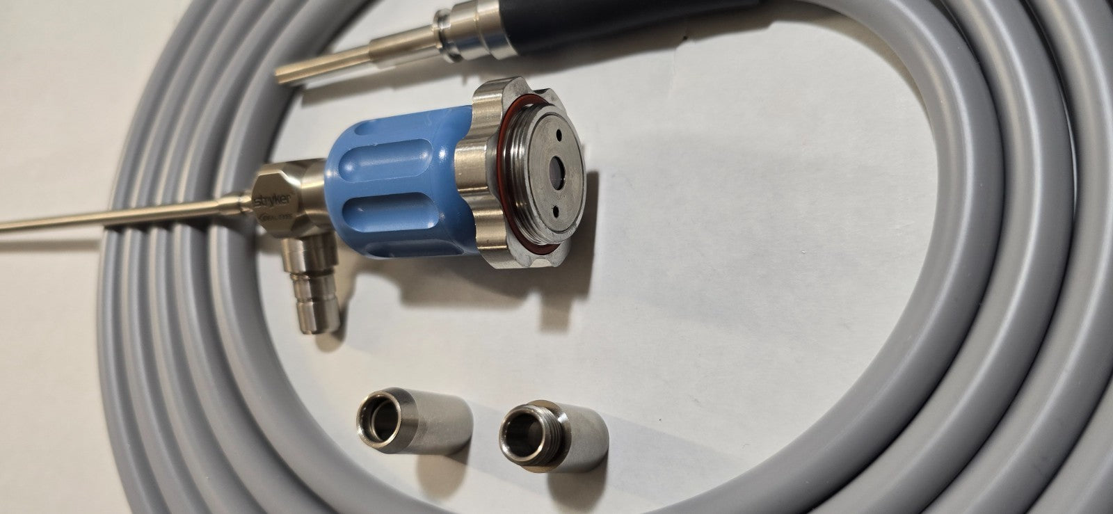 Stryker Arthroscope 4.0mm x 30° Speed Lock C-Mount  & Fiber Optic Cable