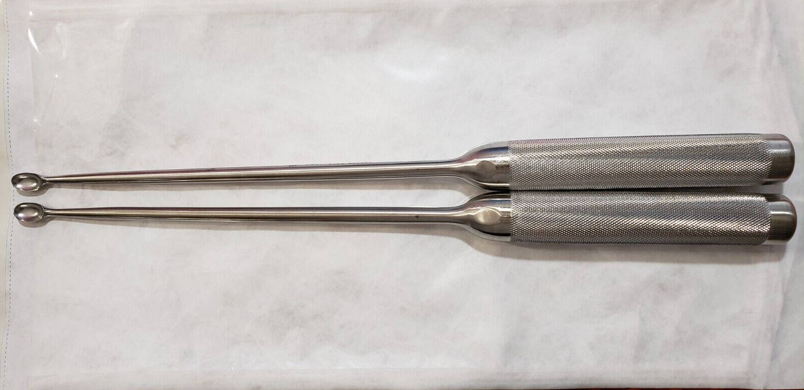 V.Mueller VM81-9125 Surgical Orthopedic Wallie-Heinig Curette 15" Size #4