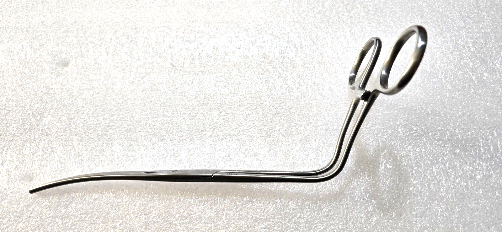 Pilling 35-3674 Surgical Stoney Aorta Clamp 9" Angled Shaft Debakey Jaws