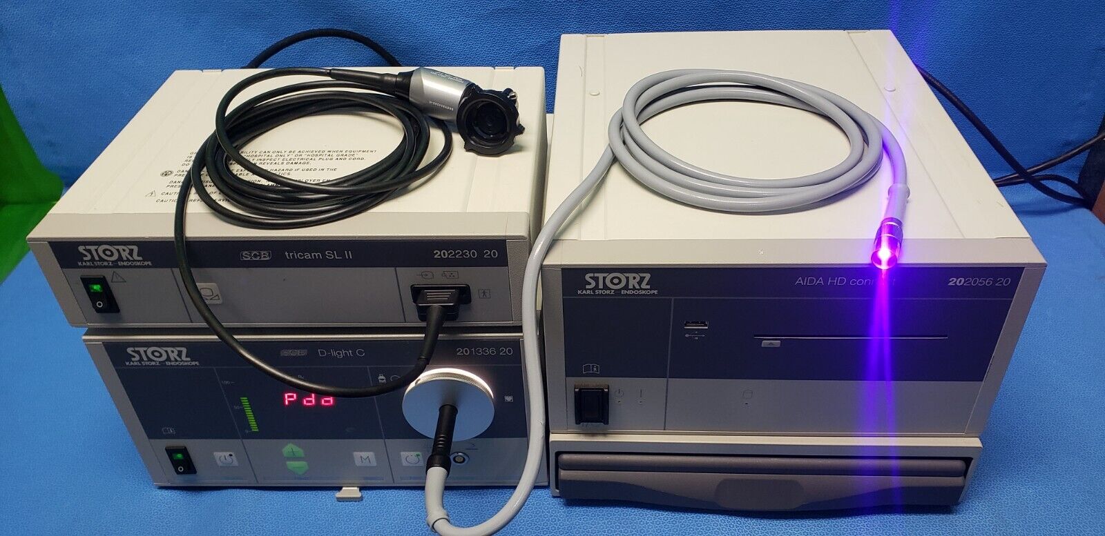 Karl Storz tricam 20221139 PDD Camera,20223020,D-light C,AIDA HD Connect &Cable