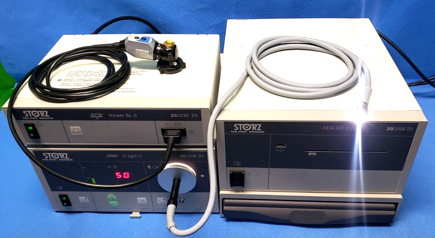 Karl Storz tricam 20221139 PDD Camera,20223020,D-light C,AIDA HD Connect &Cable