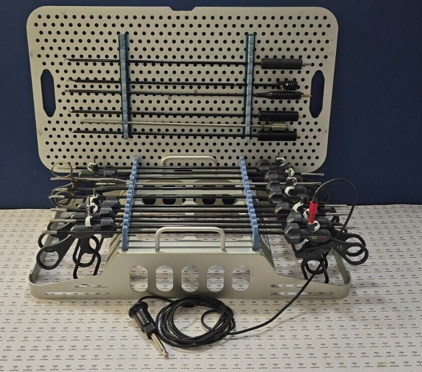 Stryker/Microline Laparoscopic 5mm x 30cm Monopolar Instruments Set of 18-Pieces