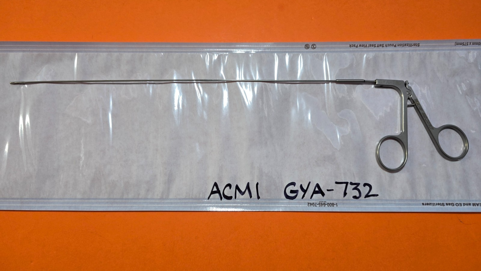Gyrus Acmi GYA-732 Semi Rigid Laparoscopic Grasping 7Fr x 33cm Straight