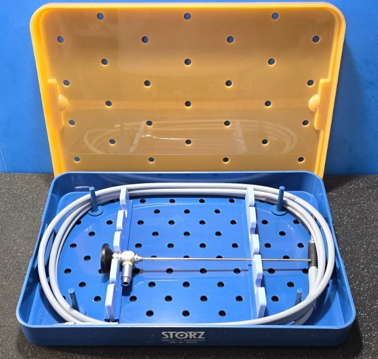 Karl Storz 7218 CA Pediatric scope 2.7mm x 70* x19cm & 495ND Fiber Optic Cable