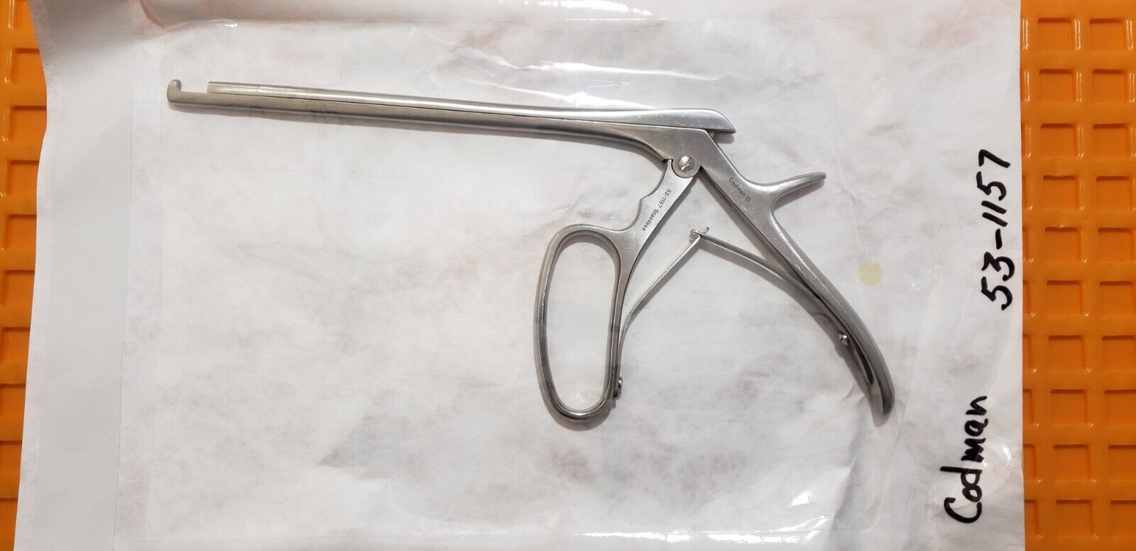 Codman 53-1157 Surgical Orthopedic Ferris Smith Kerrison Rongeur 5mm x 90 Deg