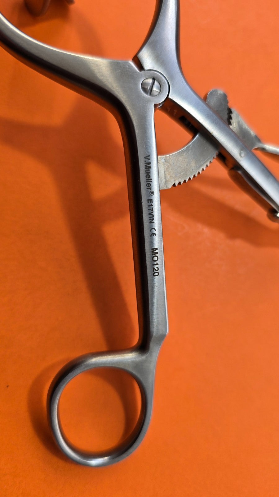 V. Mueller MO120 Surgical Dental Molt Mouth Gag 5.5" with Ratchet