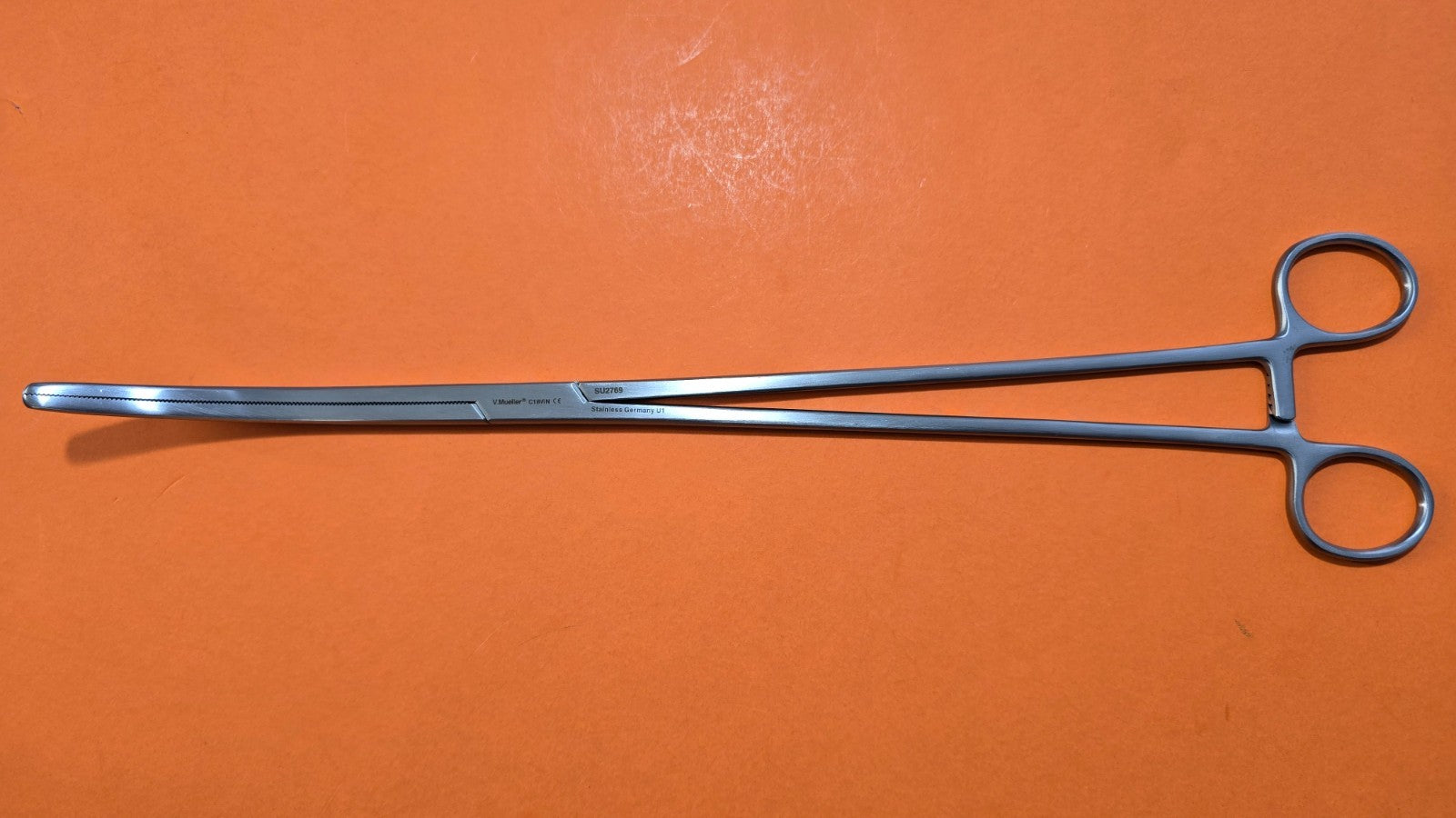V.Mueller SU2769 Surgical Pean Artery Forceps 14" Curved