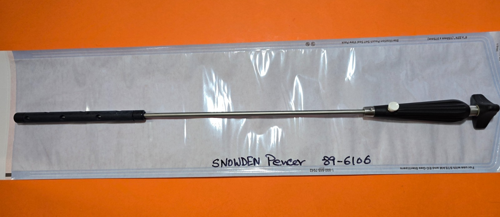 Snowden-Pencer 89-6106 Surgical Retractor 5mm x 36cm / Grasping Forceps