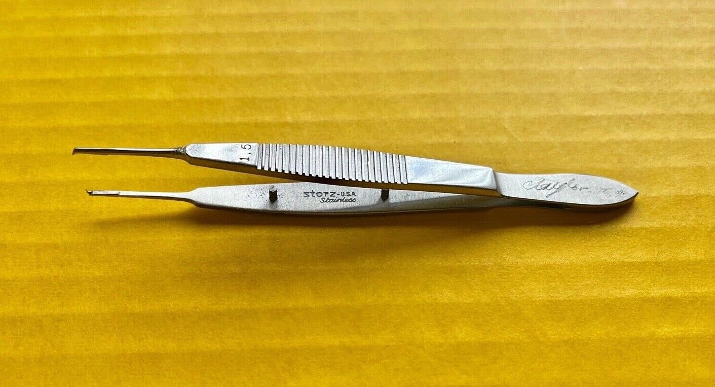 Storz Ophthalmic Bonn Suturing Forceps REF: E-1804