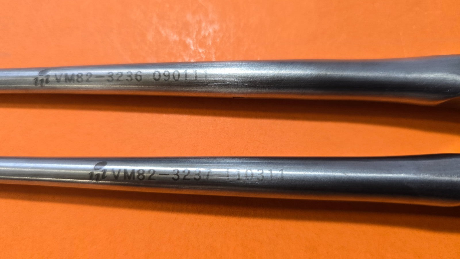 V.Mueller VM82-3236 Surgical Orthopedic Curette Oval Cup 12" Set of #1,#2